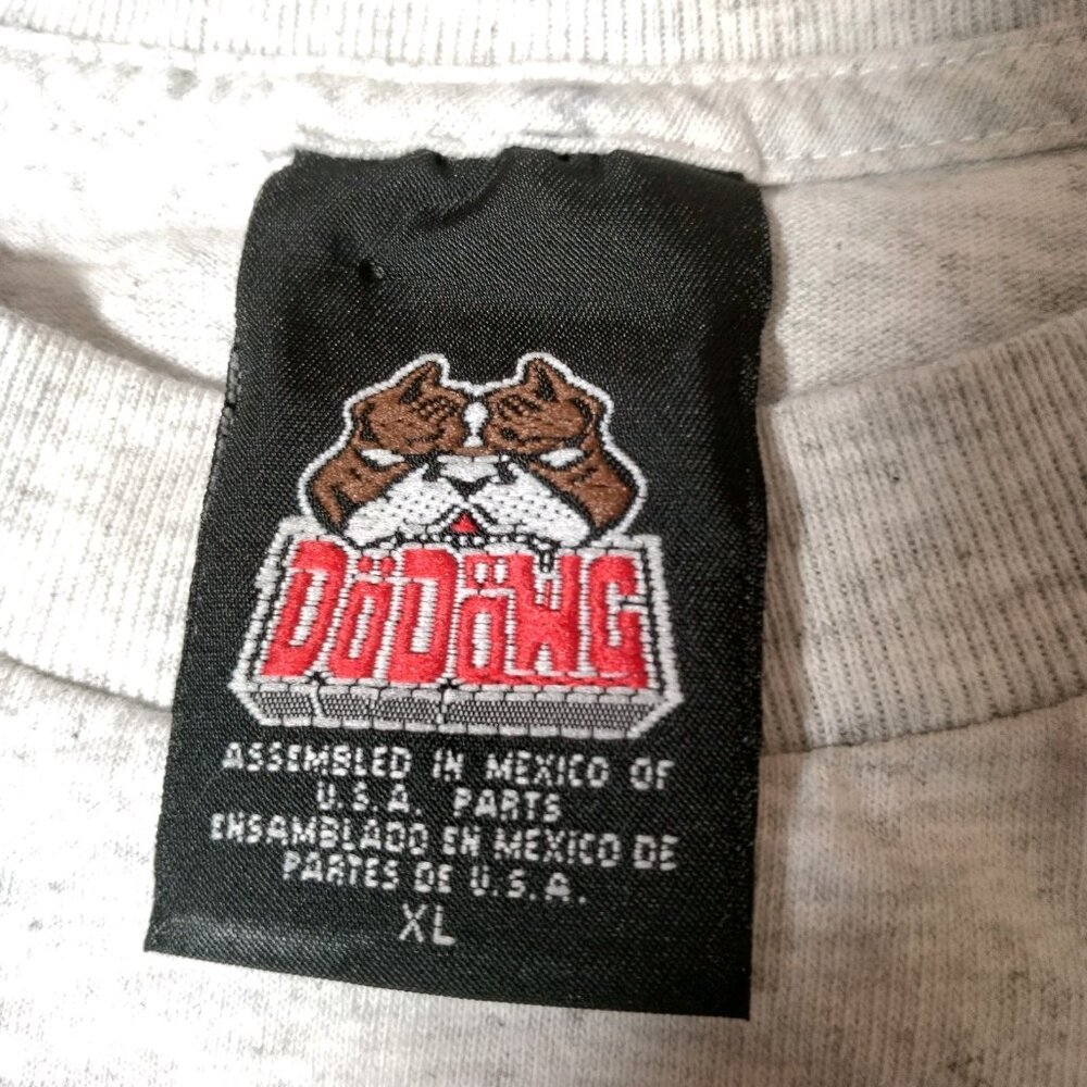 Vintage Da Dawg Shirt Men XL Gray One Dirty Dawg Monster Truck Rottweiler Dog - Picture 7 of 9